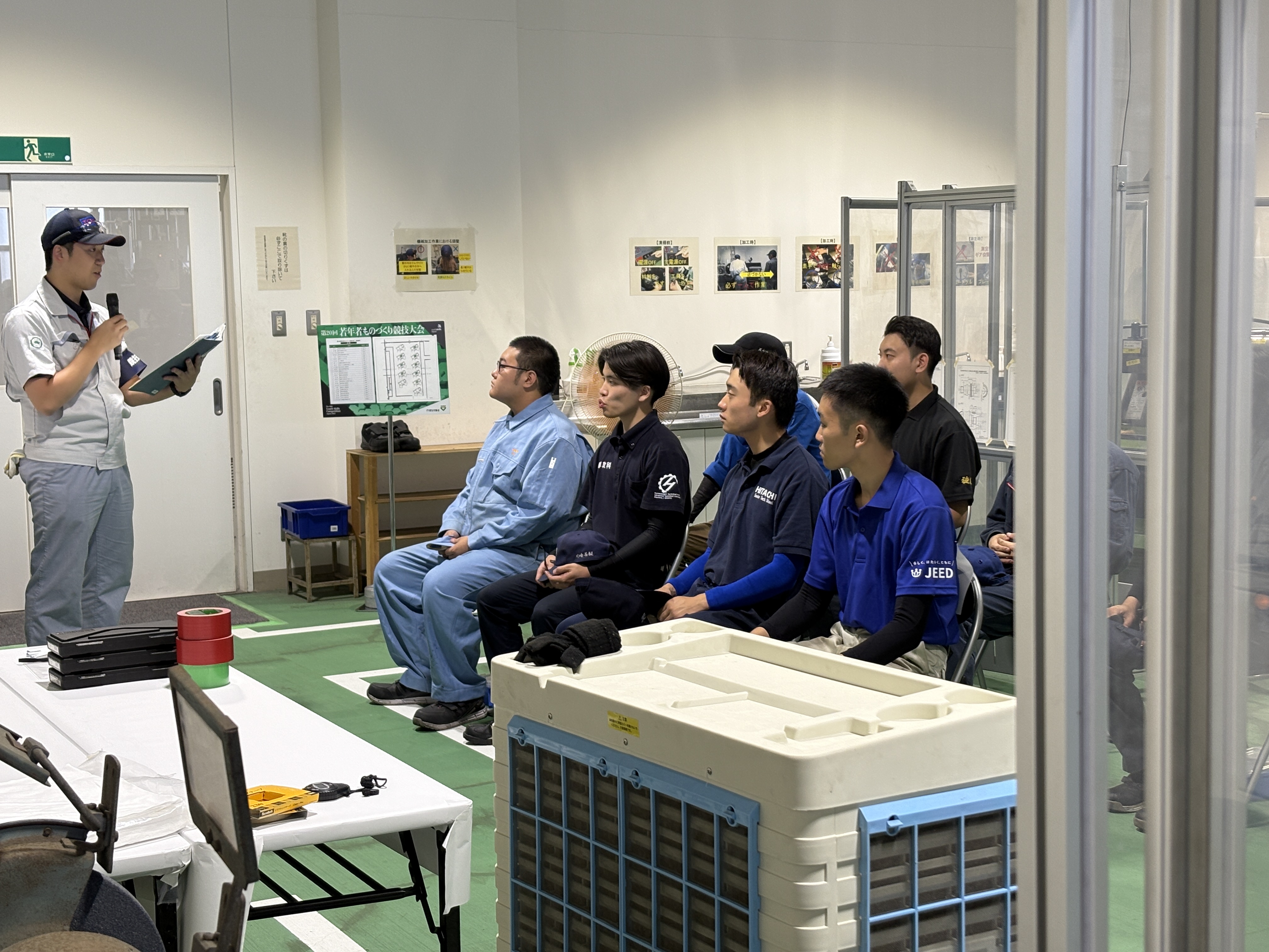 競技会場の様子